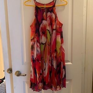 Pleated dress size 14
